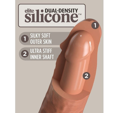 Dildo Realistico in Silicone King Cock Elite 20,3 cm con Ventosa